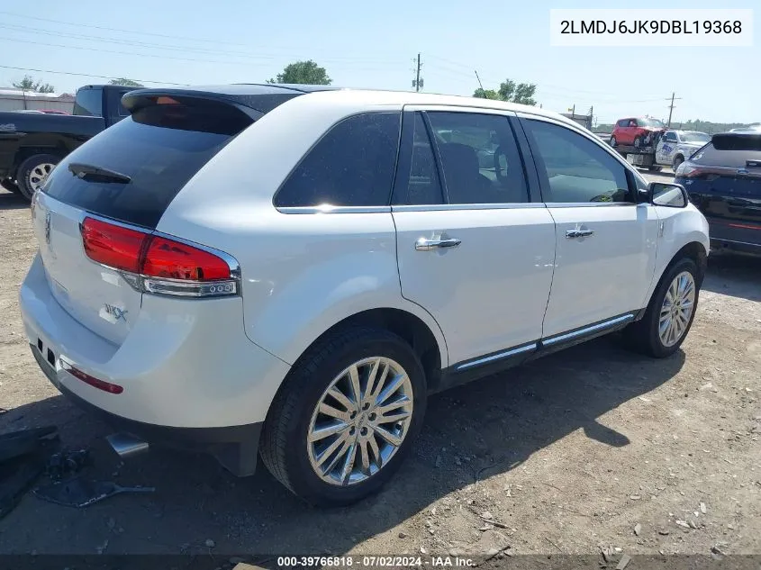 2LMDJ6JK9DBL19368 2013 Lincoln Mkx