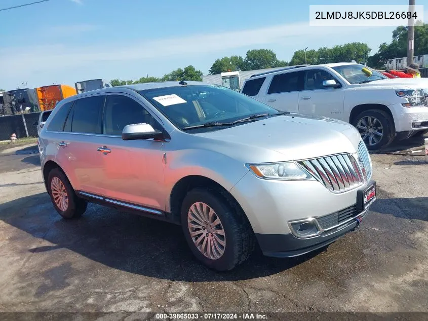 2LMDJ8JK5DBL26684 2013 Lincoln Mkx