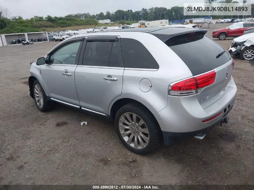 2LMDJ8JK9DBL14893 2013 Lincoln Mkx