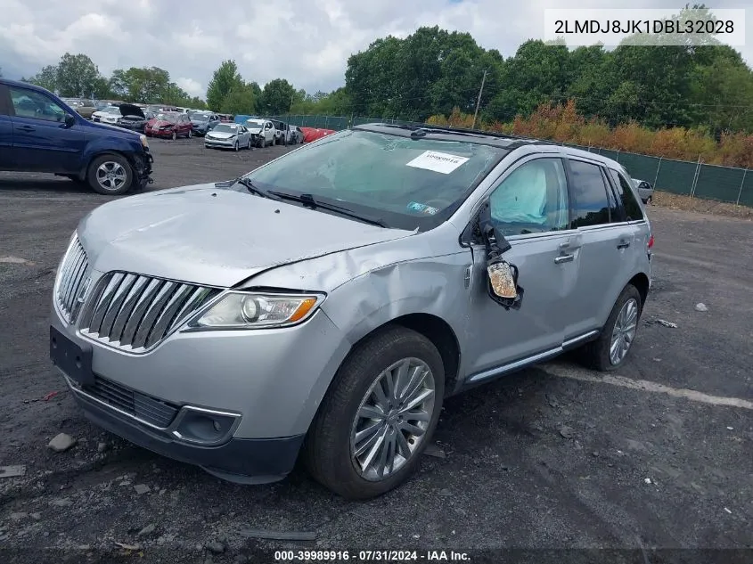 2LMDJ8JK1DBL32028 2013 Lincoln Mkx