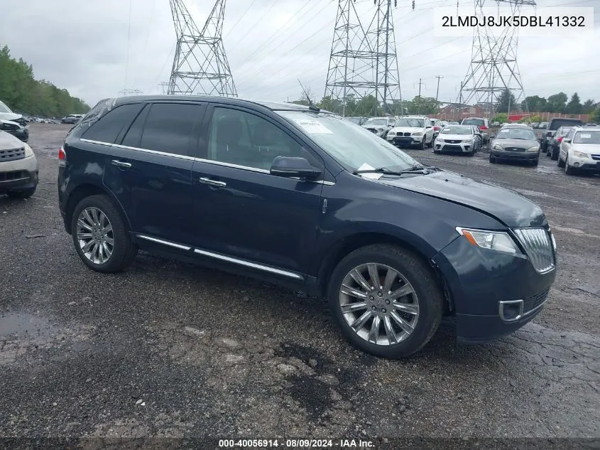 2013 Lincoln Mkx VIN: 2LMDJ8JK5DBL41332 Lot: 40056914