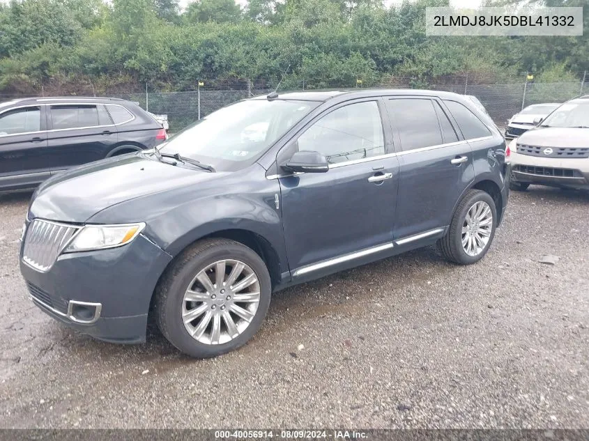 2LMDJ8JK5DBL41332 2013 Lincoln Mkx