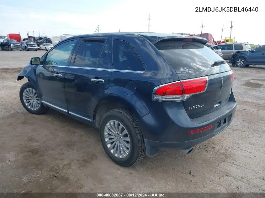 2LMDJ6JK5DBL46440 2013 Lincoln Mkx