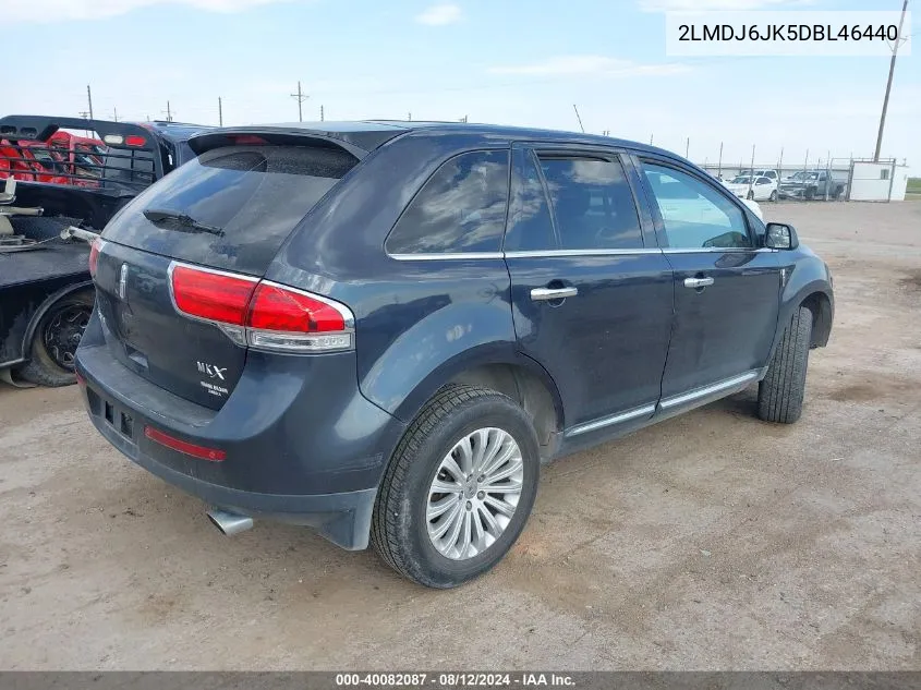 2LMDJ6JK5DBL46440 2013 Lincoln Mkx