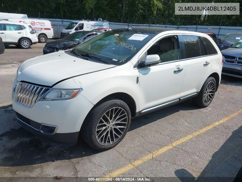 2LMDJ8JK4DBL12405 2013 Lincoln Mkx