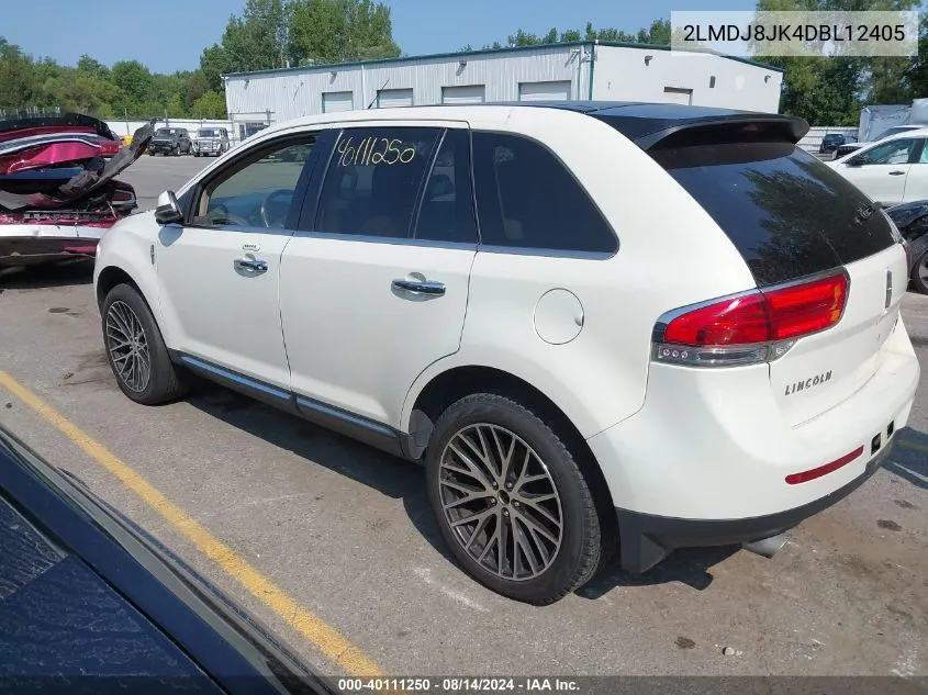 2LMDJ8JK4DBL12405 2013 Lincoln Mkx