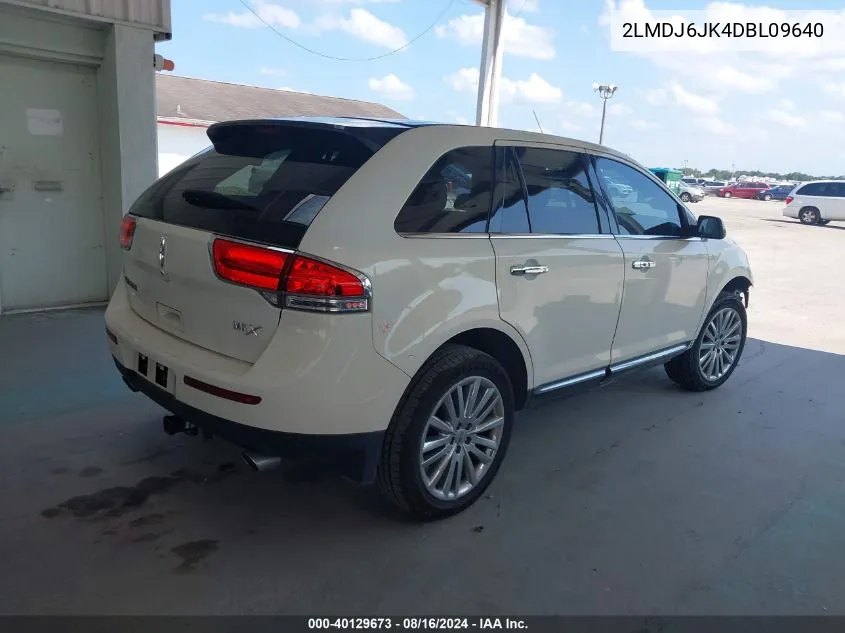 2LMDJ6JK4DBL09640 2013 Lincoln Mkx