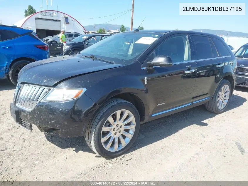 2013 Lincoln Mkx VIN: 2LMDJ8JK1DBL37195 Lot: 40140172