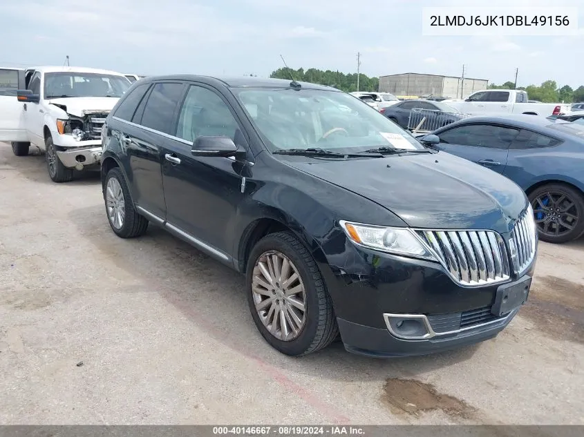 2LMDJ6JK1DBL49156 2013 Lincoln Mkx