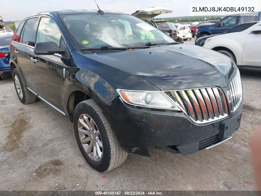 2LMDJ8JK4DBL49132 2013 Lincoln Mkx