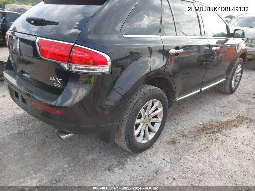 2LMDJ8JK4DBL49132 2013 Lincoln Mkx