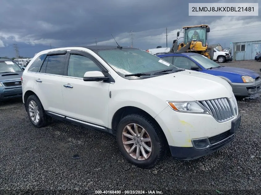 2LMDJ8JKXDBL21481 2013 Lincoln Mkx