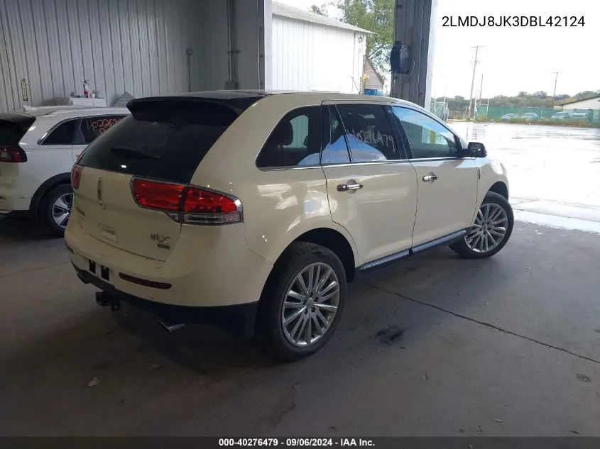 2LMDJ8JK3DBL42124 2013 Lincoln Mkx