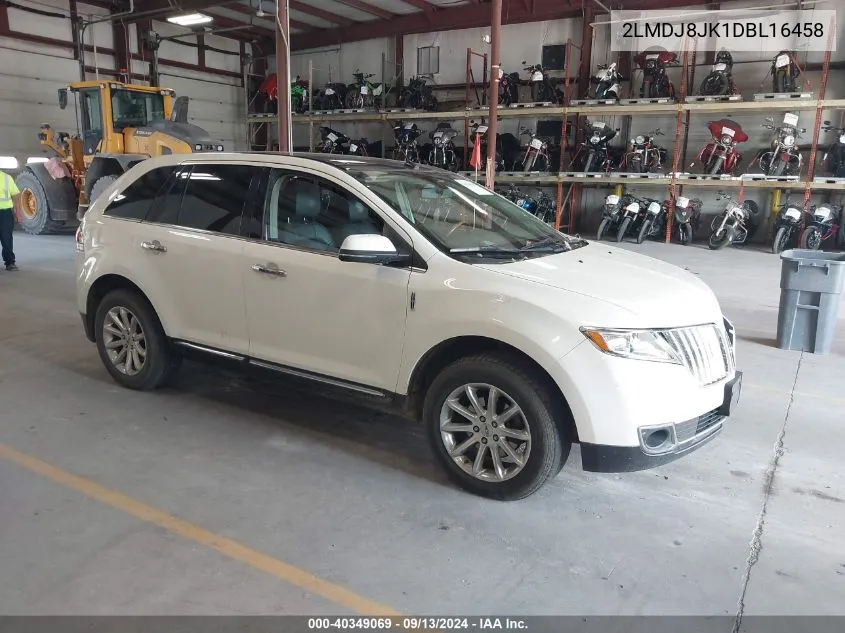 2LMDJ8JK1DBL16458 2013 Lincoln Mkx