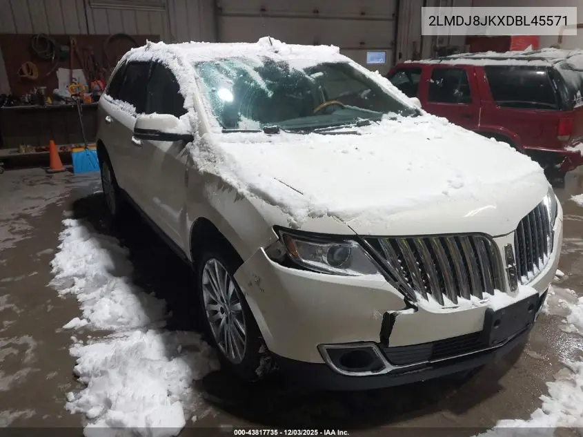 2LMDJ8JKXDBL45571 2013 Lincoln Mkx