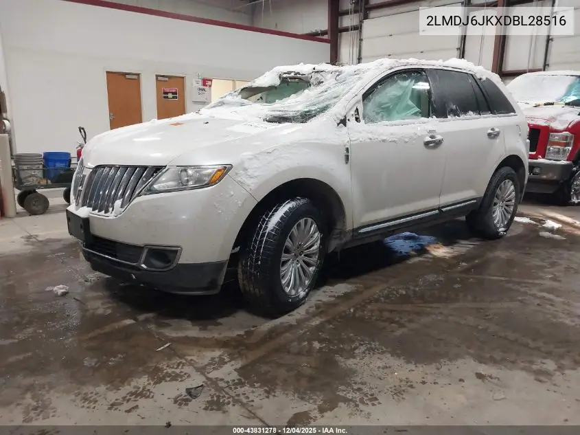 2LMDJ6JKXDBL28516 2013 Lincoln Mkx