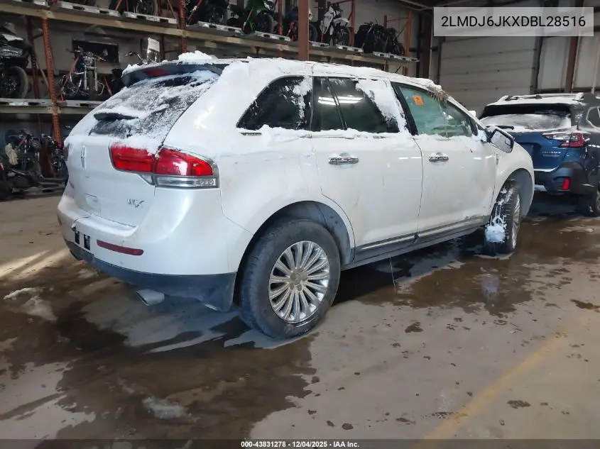 2LMDJ6JKXDBL28516 2013 Lincoln Mkx