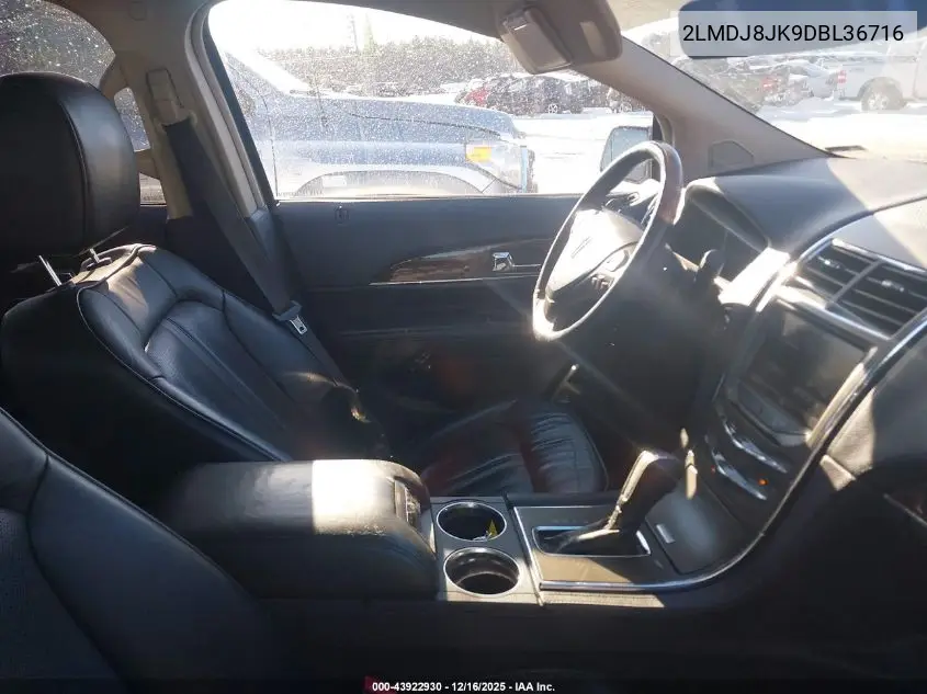 2LMDJ8JK9DBL36716 2013 Lincoln Mkx