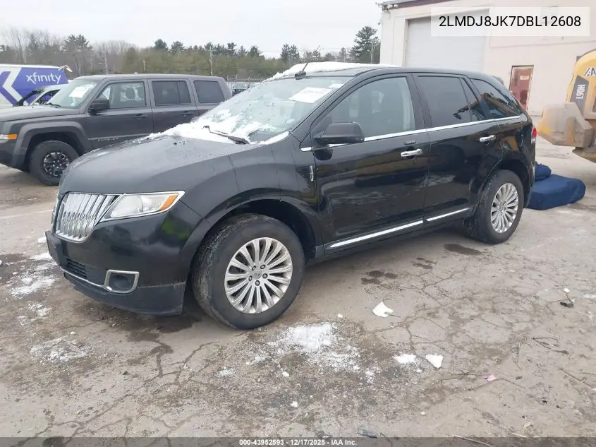 2LMDJ8JK7DBL12608 2013 Lincoln Mkx