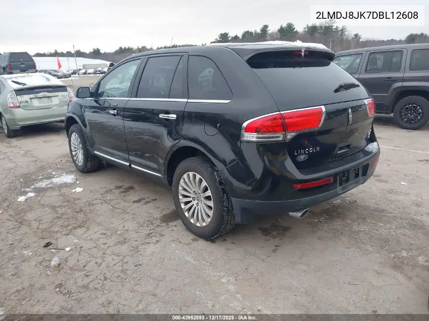 2LMDJ8JK7DBL12608 2013 Lincoln Mkx