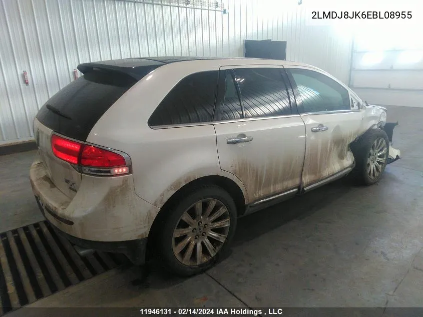 2LMDJ8JK6EBL08955 2014 Lincoln Mkx