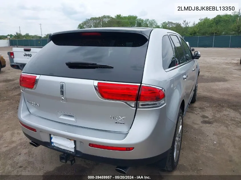 2014 Lincoln Mkx VIN: 2LMDJ8JK8EBL13350 Lot: 39459957