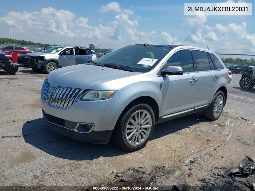 2LMDJ6JKXEBL20031 2014 Lincoln Mkx