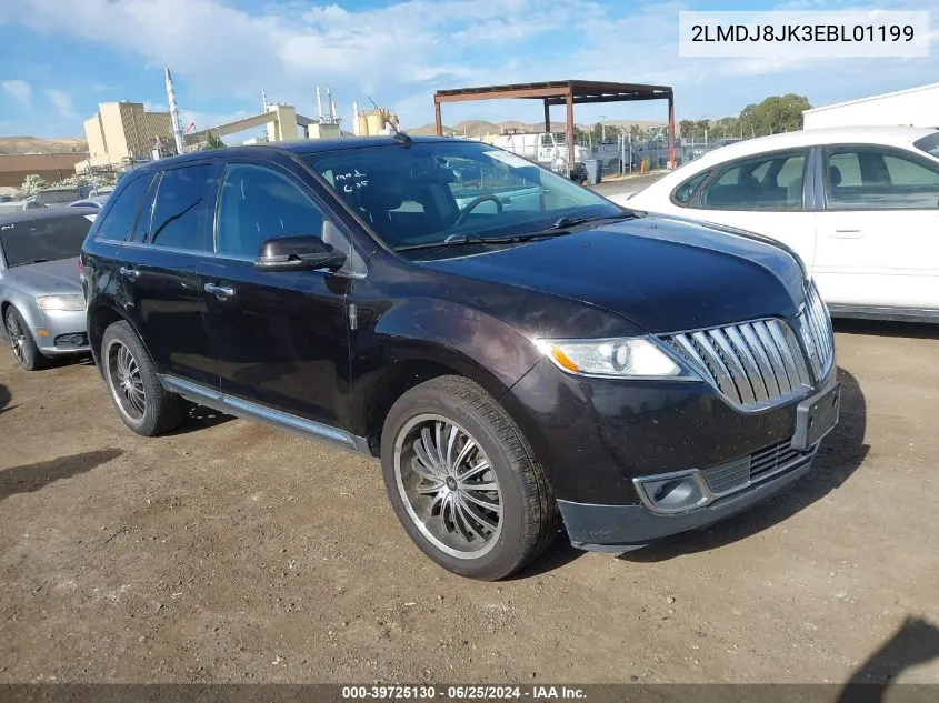 2LMDJ8JK3EBL01199 2014 Lincoln Mkx