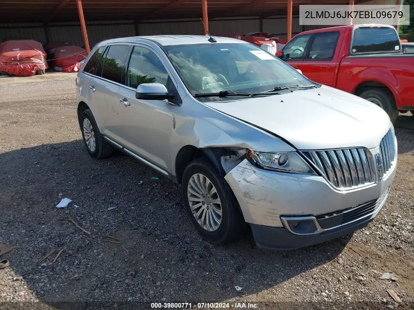 2LMDJ6JK7EBL09679 2014 Lincoln Mkx