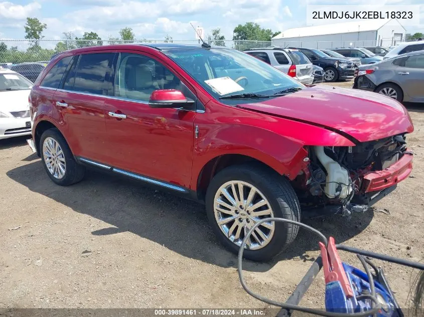 2014 Lincoln Mkx VIN: 2LMDJ6JK2EBL18323 Lot: 39891461