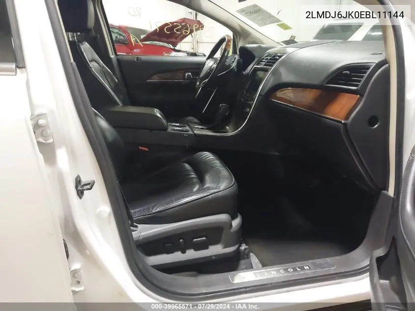 2LMDJ6JK0EBL11144 2014 Lincoln Mkx