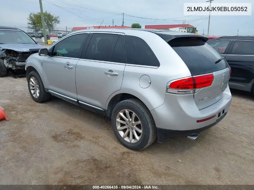 2014 Lincoln Mkx VIN: 2LMDJ6JK9EBL05052 Lot: 40266435