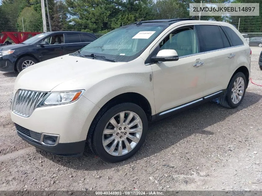 2LMDJ6JK9EBL14897 2014 Lincoln Mkx