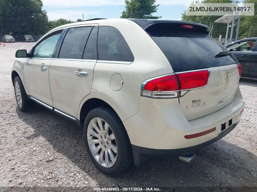 2LMDJ6JK9EBL14897 2014 Lincoln Mkx