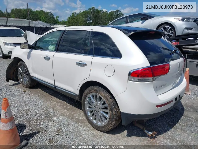 2LMDJ8JK0FBL20973 2015 Lincoln Mkx