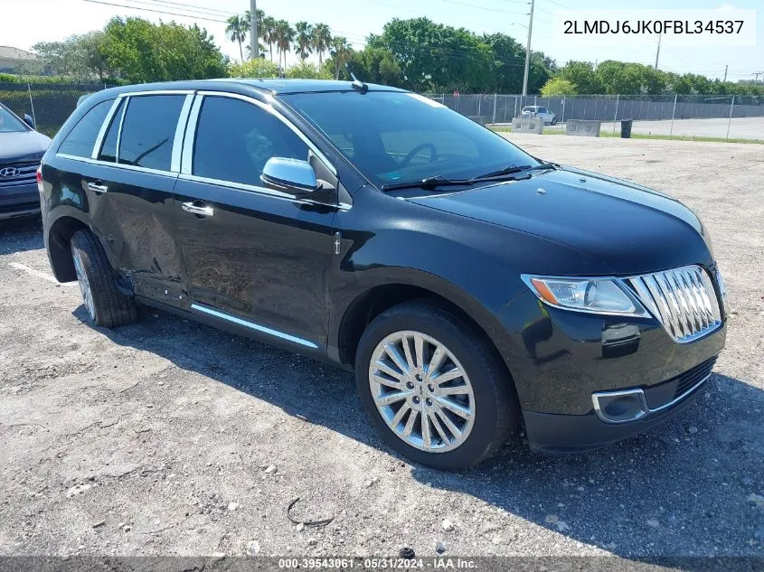 2LMDJ6JK0FBL34537 2015 Lincoln Mkx