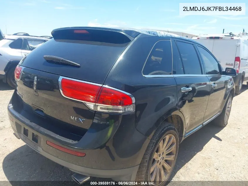 2LMDJ6JK7FBL34468 2015 Lincoln Mkx