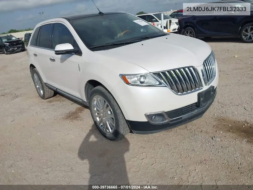 2LMDJ6JK7FBL32333 2015 Lincoln Mkx