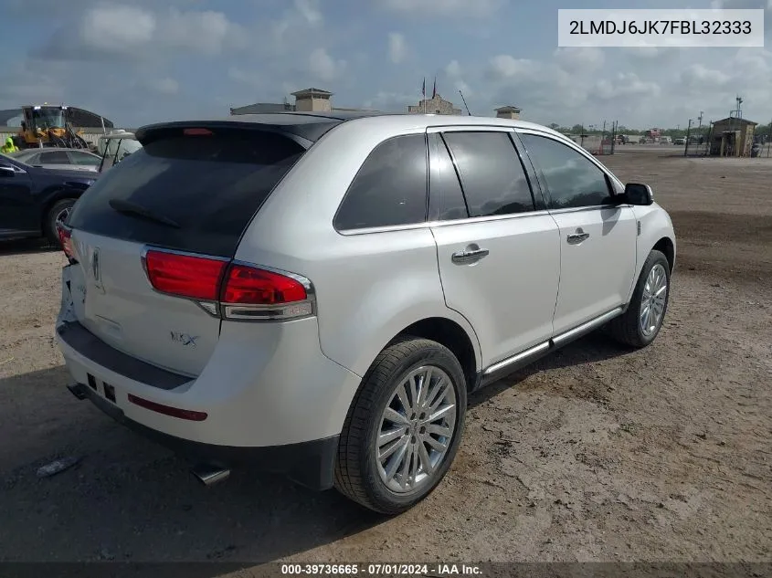 2LMDJ6JK7FBL32333 2015 Lincoln Mkx