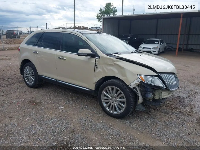 2015 Lincoln Mkx VIN: 2LMDJ6JK8FBL30445 Lot: 40232566