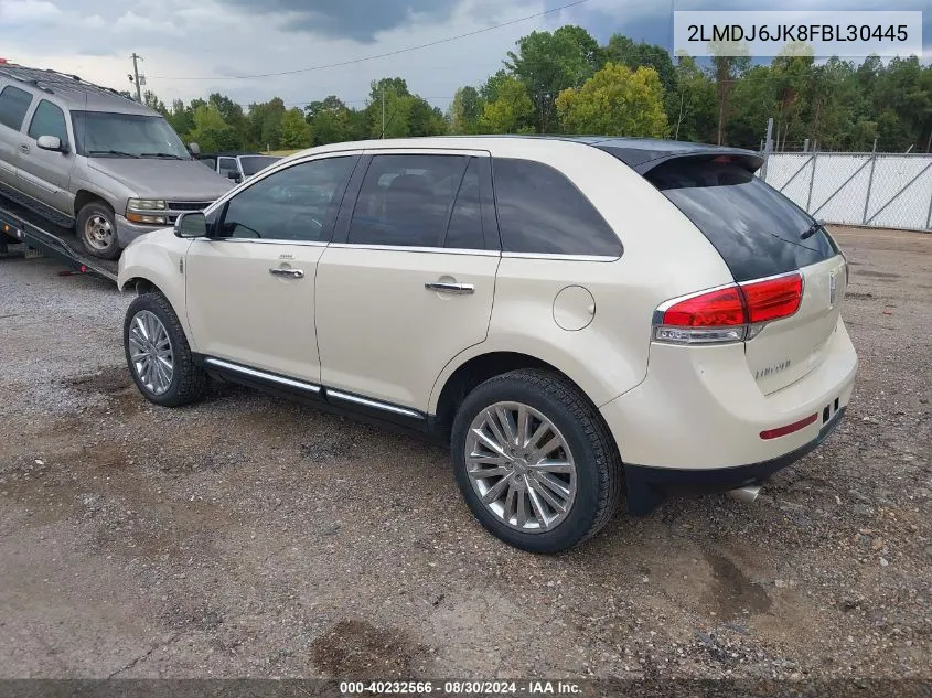 2LMDJ6JK8FBL30445 2015 Lincoln Mkx