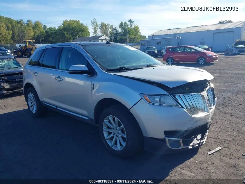 2LMDJ8JK0FBL32993 2015 Lincoln Mkx