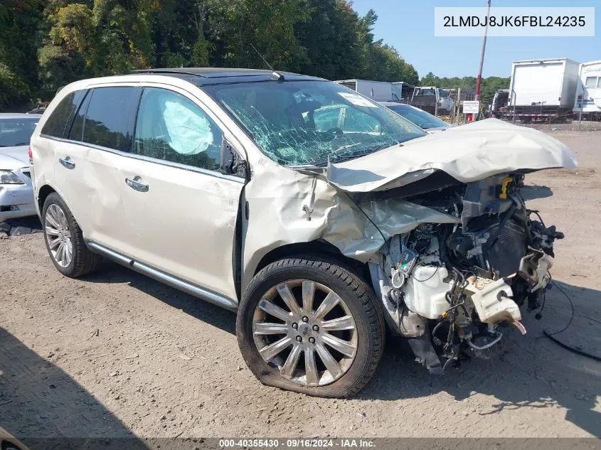 2015 Lincoln Mkx VIN: 2LMDJ8JK6FBL24235 Lot: 40355430