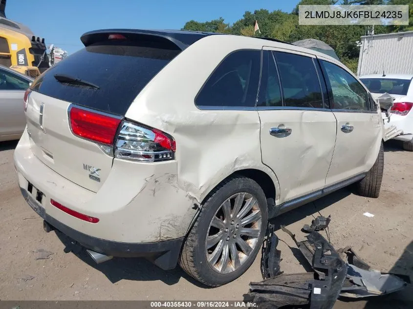 2LMDJ8JK6FBL24235 2015 Lincoln Mkx