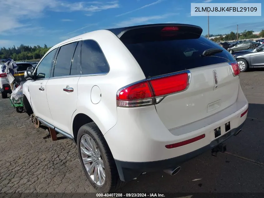 2LMDJ8JK4FBL29109 2015 Lincoln Mkx