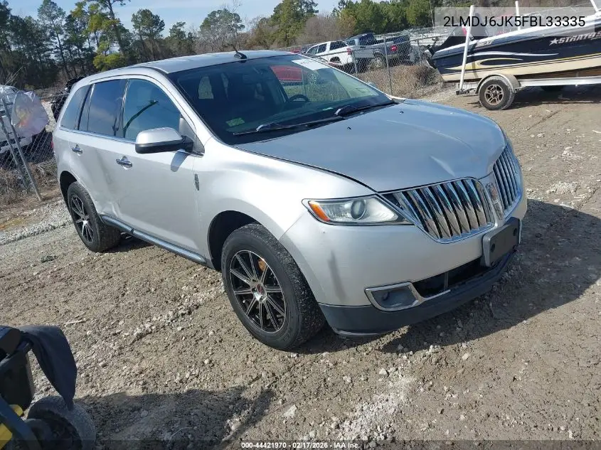 2LMDJ6JK5FBL33335 2015 Lincoln Mkx