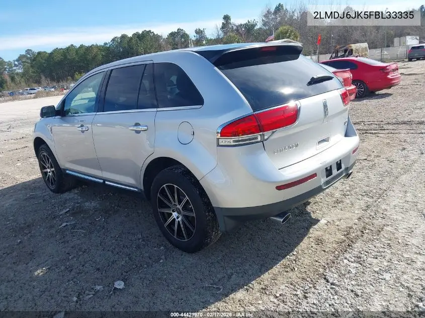 2LMDJ6JK5FBL33335 2015 Lincoln Mkx