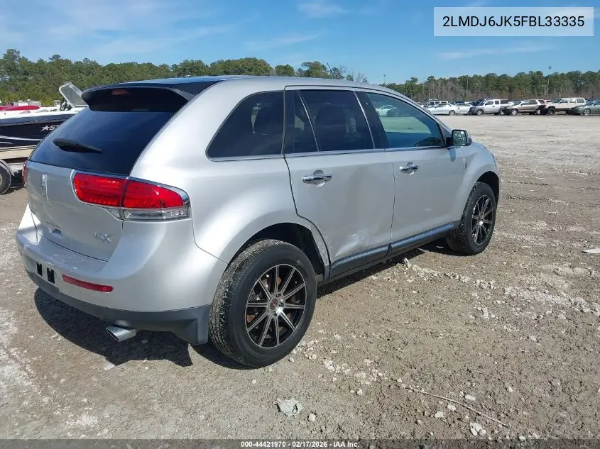 2LMDJ6JK5FBL33335 2015 Lincoln Mkx