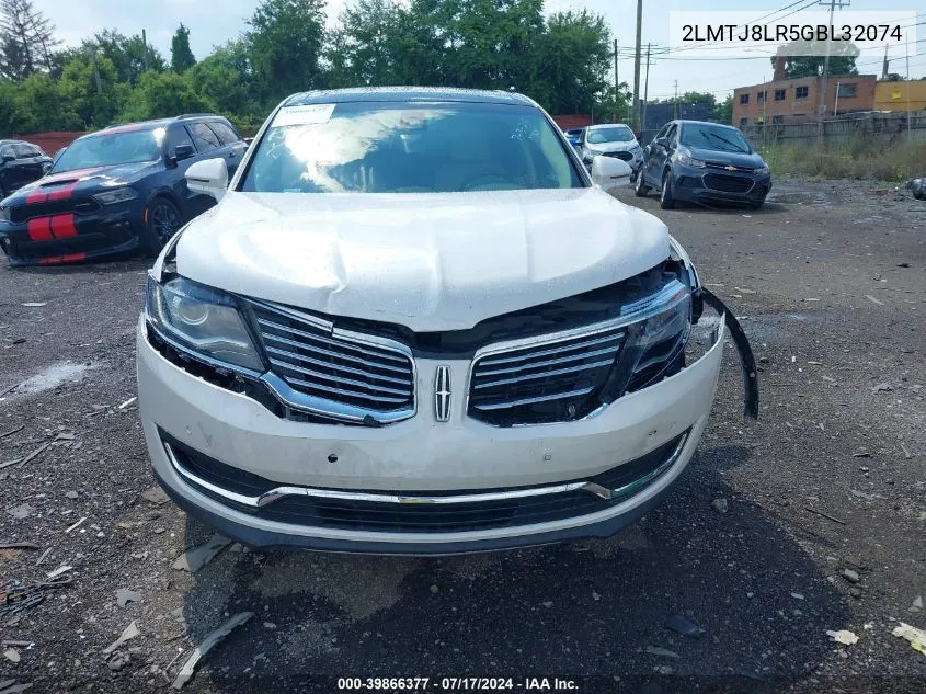 2LMTJ8LR5GBL32074 2016 Lincoln Mkx Reserve