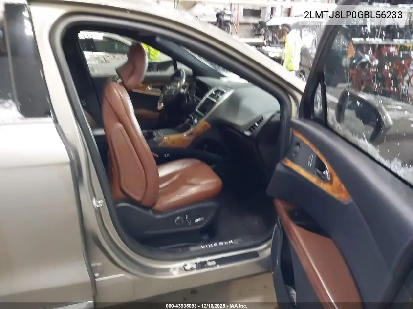 2LMTJ8LP0GBL56233 2016 Lincoln Mkx Reserve